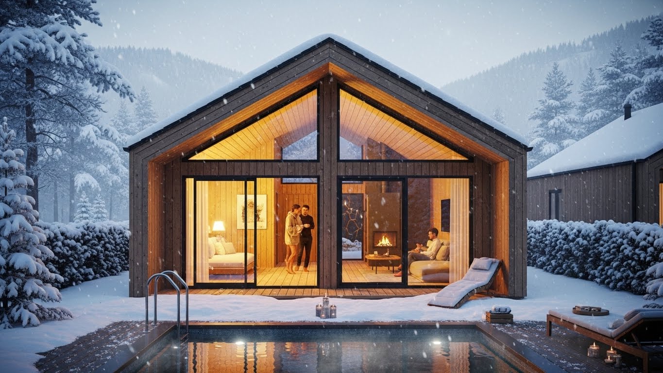 Sapanca Yerden Isıtmalı Bungalov Tatili: Sapanca Daylight Resorts & Spa ile Kışın Sıcağı Hissedin